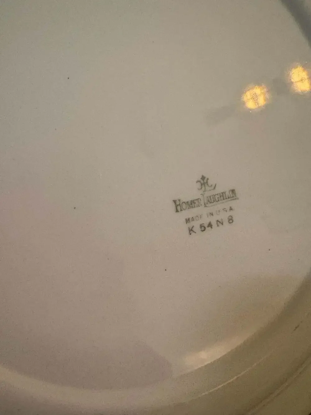 Homer Laughlin Tennessee State Souvenir Collector Plate
